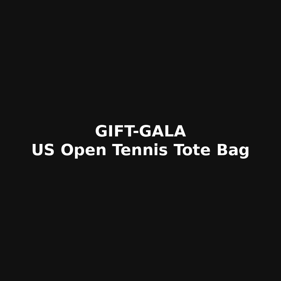 US Open Tennis Tote Bag